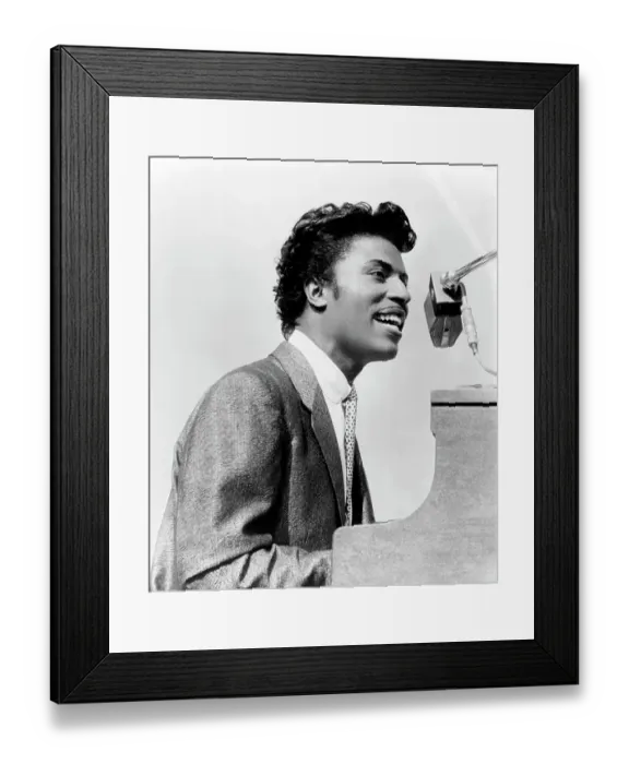 Framed Print : Little Richard Performing