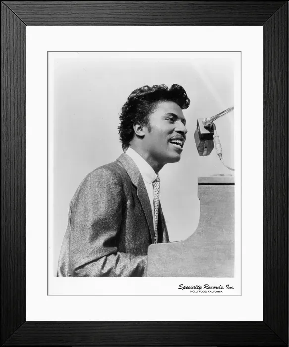 Framed Print : Little Richard Performing Framed Print : Little Richard Performing