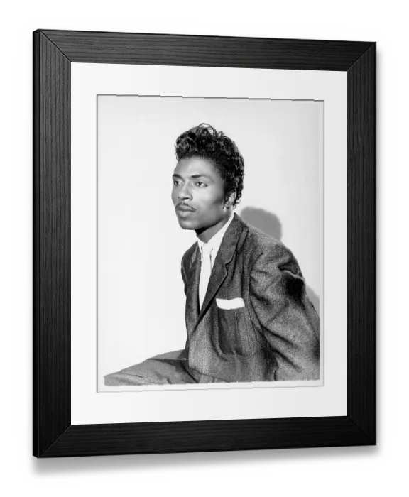 Framed Print : Little Richard Portrait Framed Print : Little Richard Portrait