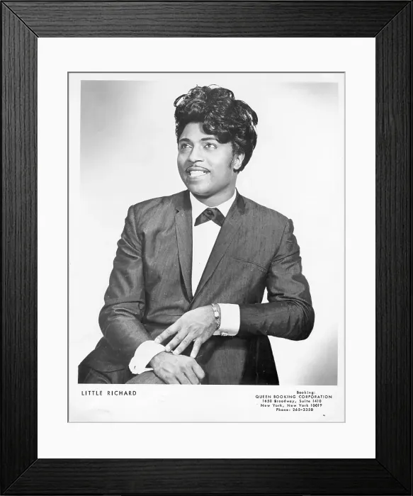 Framed Print : Little Richard Portrait Framed Print : Little Richard Portrait