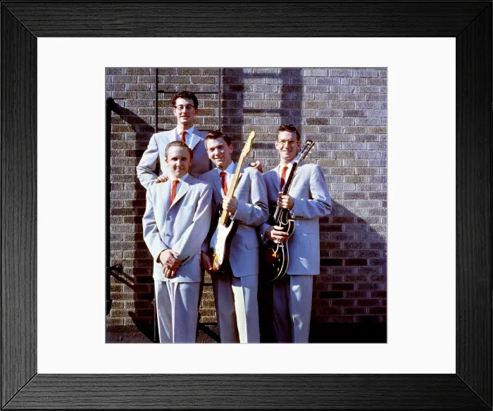 Framed Print : Buddy Holly & The Crickets