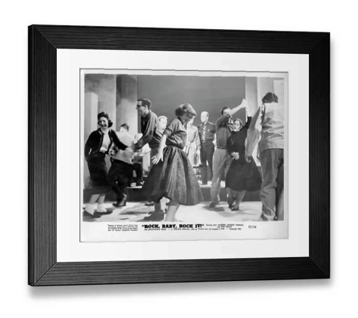 Framed Print : Rock, Baby, Rock It Film Still Framed Print : Rock, Baby, Rock It Film Still
