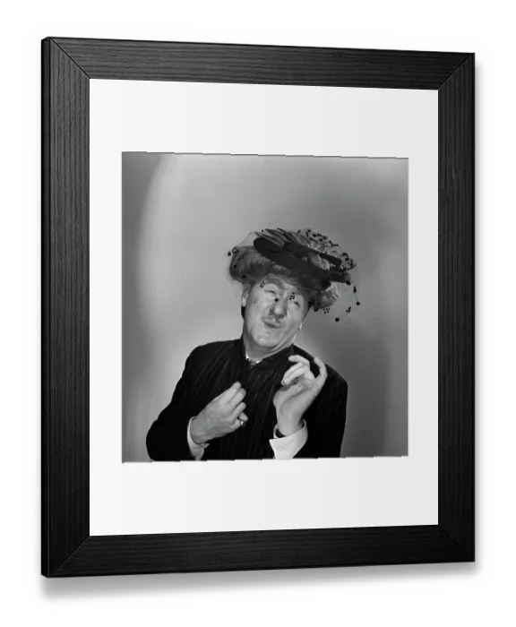 Framed Print : Peter Donald, British Actor & Comedian Framed Print : Peter Donald, British Actor & Comedian
