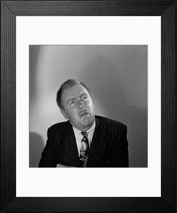 Framed Print : Peter Donald, British Actor & Comedian Framed Print : Peter Donald, British Actor & Comedian