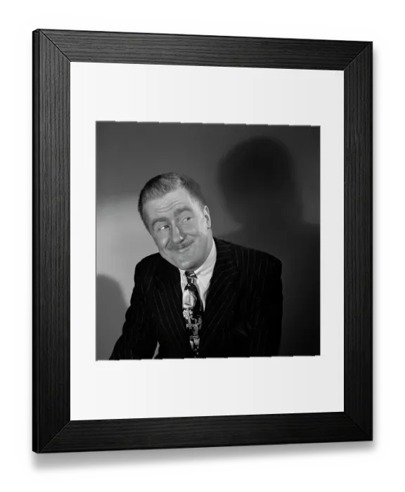 Framed Print : Peter Donald, British Actor & Comedian Framed Print : Peter Donald, British Actor & Comedian