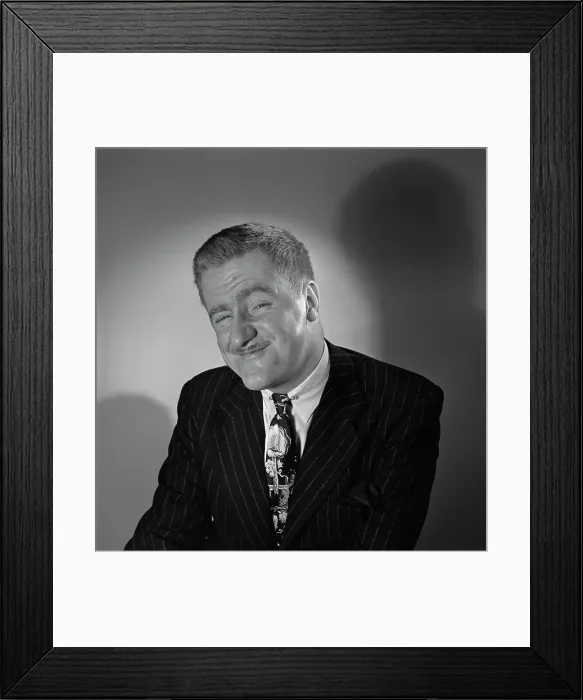 Framed Print : Peter Donald, British Actor & Comedian Framed Print : Peter Donald, British Actor & Comedian