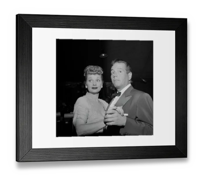 Framed Print : Lucille Ball & Desi Arnaz Framed Print : Lucille Ball & Desi Arnaz