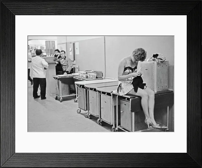 Framed Print : Backstage Vegas Framed Print : Backstage Vegas