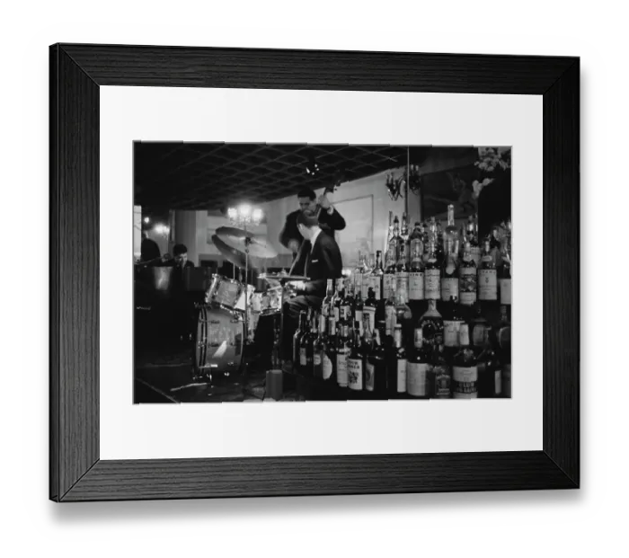 Framed Print : New York City Jazz Club, 1955 Framed Print : New York City Jazz Club, 1955