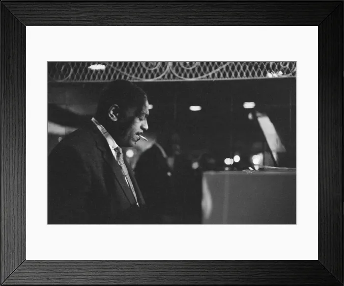 Framed Print : New York City Jazz Club, 1955