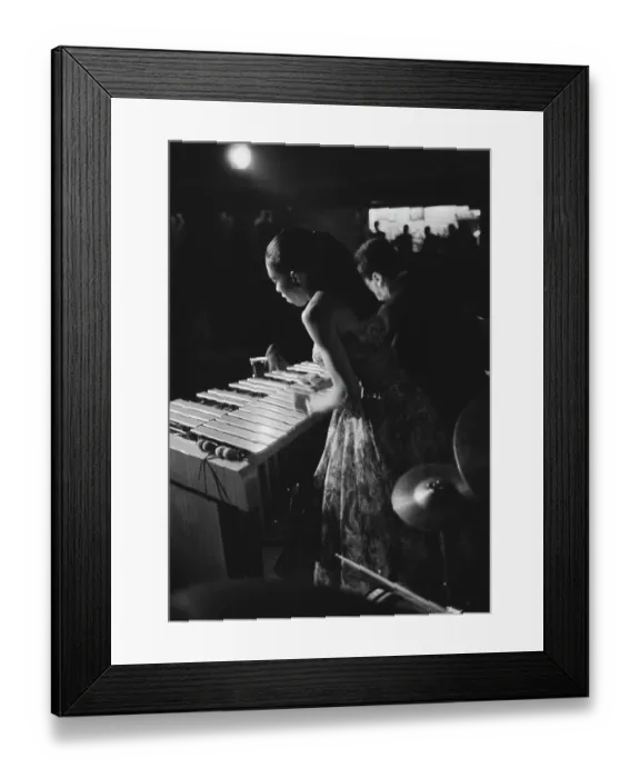 Framed Print : Terry Gibbs & Terry Pollard Play Birdland