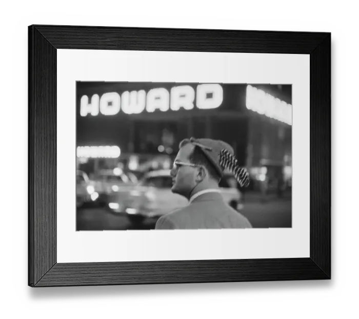 Framed Print : New York City, 1955 Framed Print : New York City, 1955