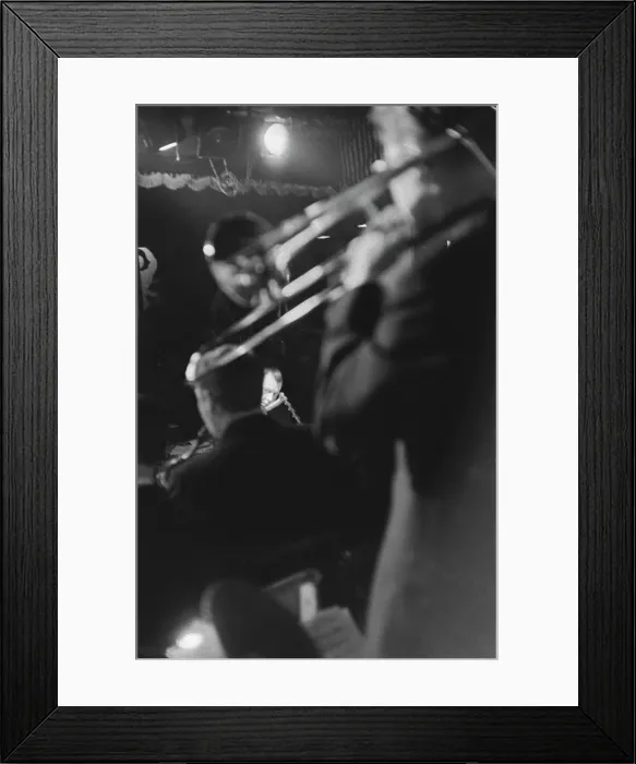 Framed Print : New York Jazz Club Framed Print : New York Jazz Club