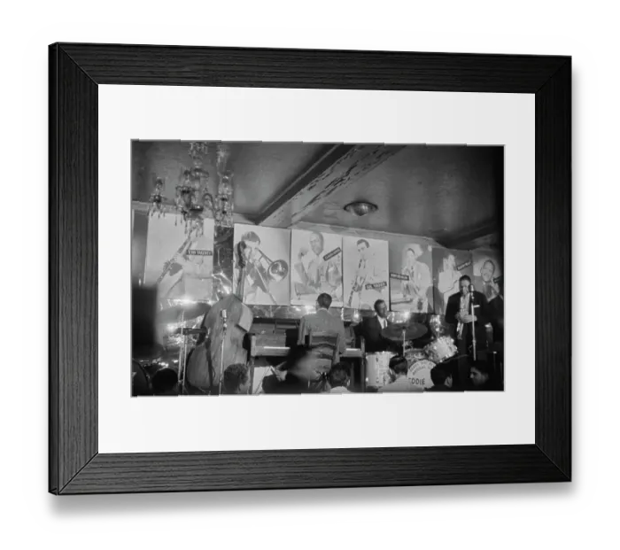 Framed Print : New York City Jazz Club, 1955 Framed Print : New York City Jazz Club, 1955