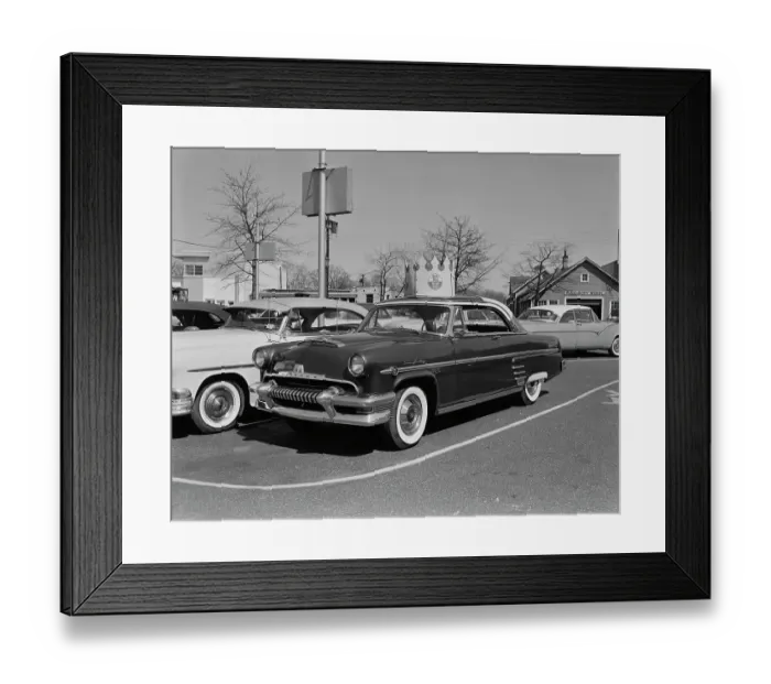 Framed Print : Used Car Lot Framed Print : Used Car Lot