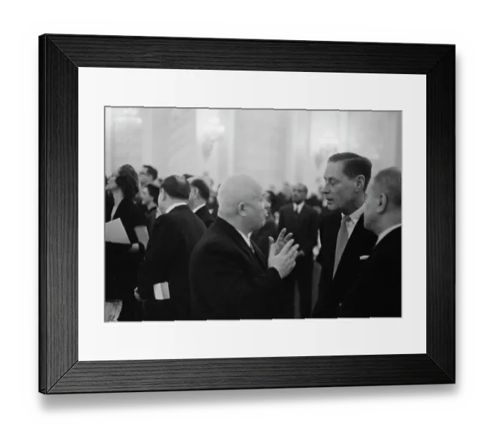 Framed Print : Khrushchev And Bohlen Framed Print : Khrushchev And Bohlen