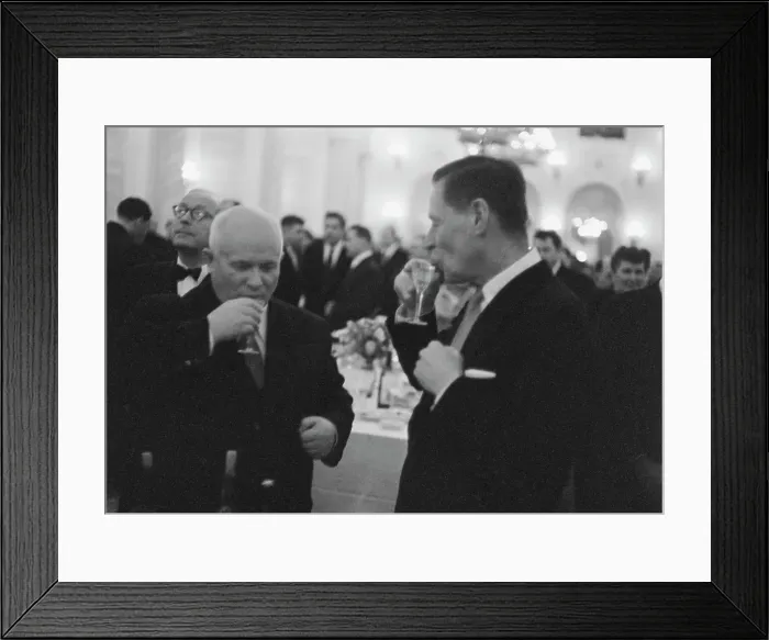 Framed Print : Khrushchev And Bohlen Framed Print : Khrushchev And Bohlen