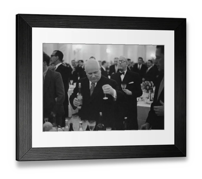 Framed Print : Khrushchev