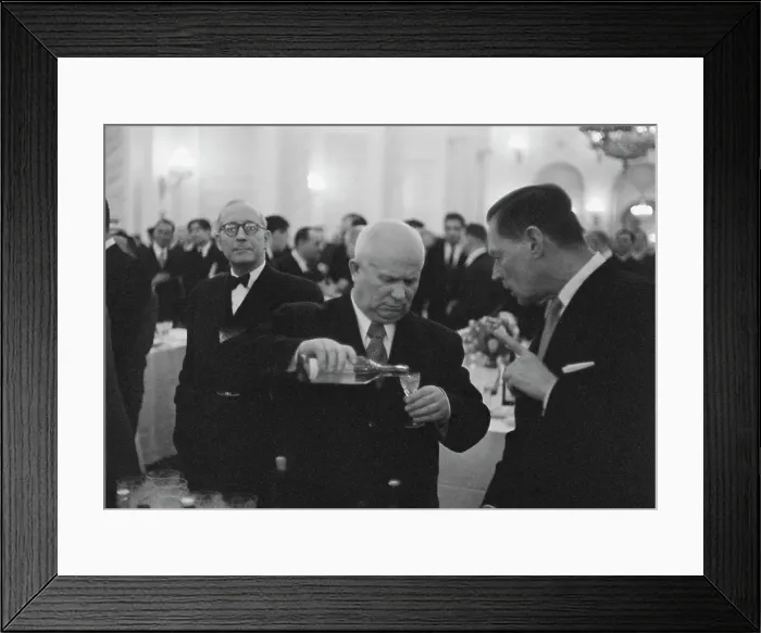 Framed Print : Khrushchev And Bohlen Framed Print : Khrushchev And Bohlen