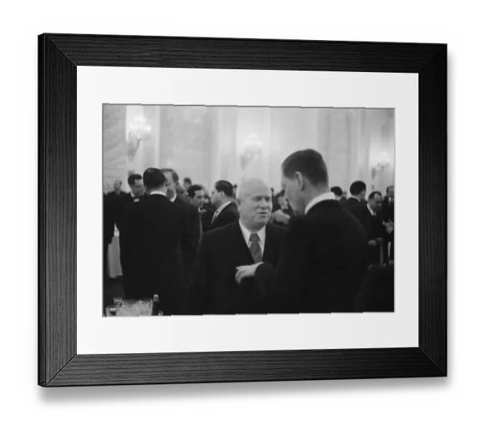Framed Print : Khrushchev And Bohlen Framed Print : Khrushchev And Bohlen