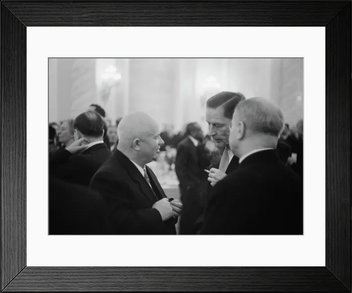 Framed Print : Khrushchev And Bohlen Framed Print : Khrushchev And Bohlen