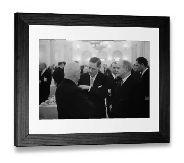 Framed Print : Khrushchev And Bohlen Framed Print : Khrushchev And Bohlen