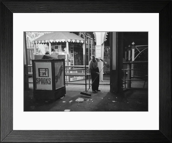 Framed Print : Coney Island At Night Framed Print : Coney Island At Night