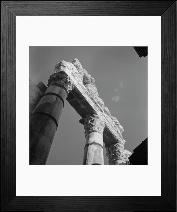 Framed Print : Temple Of Jupiter Framed Print : Temple Of Jupiter