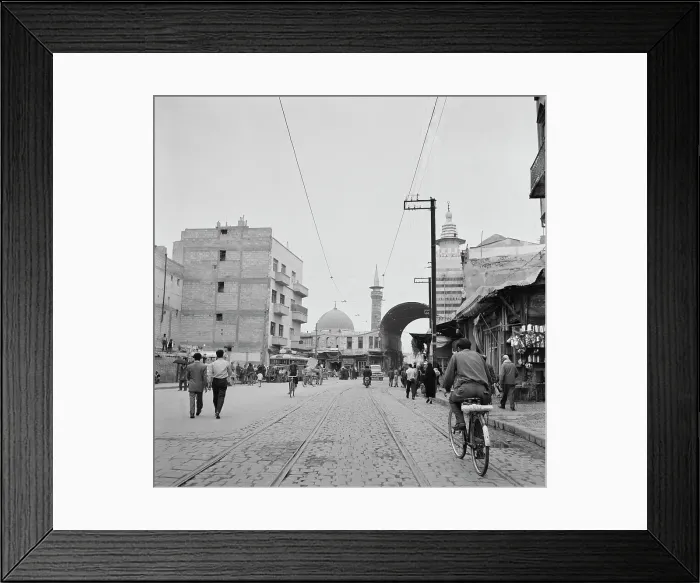 Framed Print : Damascus Street Framed Print : Damascus Street