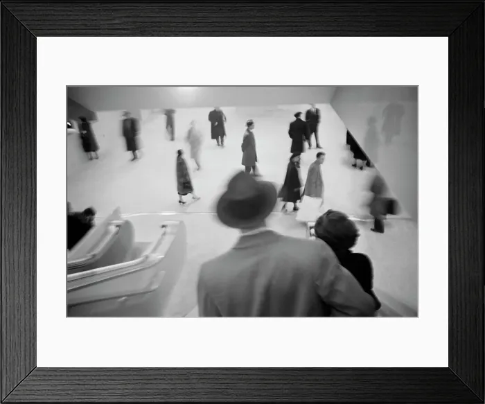Framed Print : Port Authority Bus Terminal