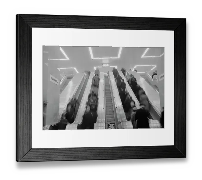 Framed Print : Port Authority Bus Terminal