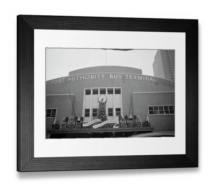Framed Print : Port Authority Bus Terminal Framed Print : Port Authority Bus Terminal