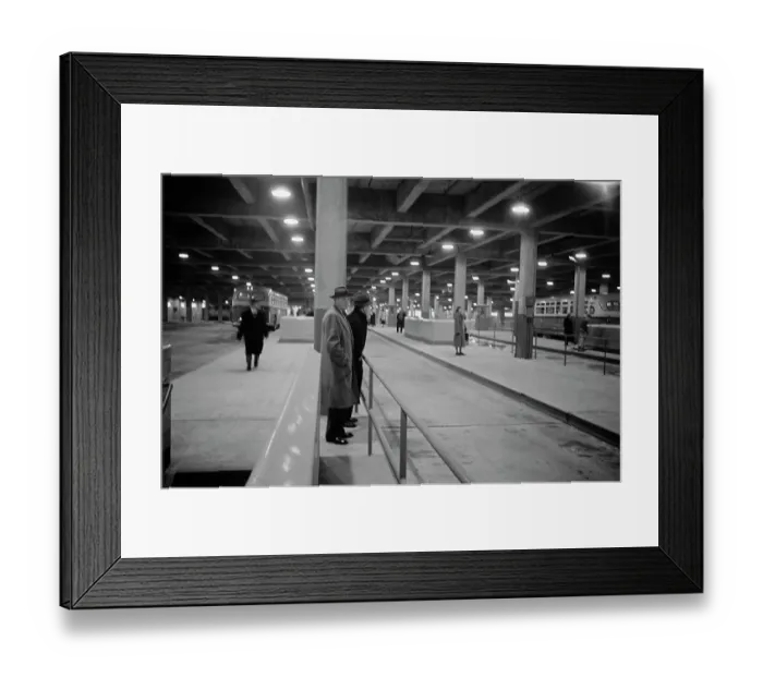 Framed Print : Port Authority Bus Terminal Framed Print : Port Authority Bus Terminal