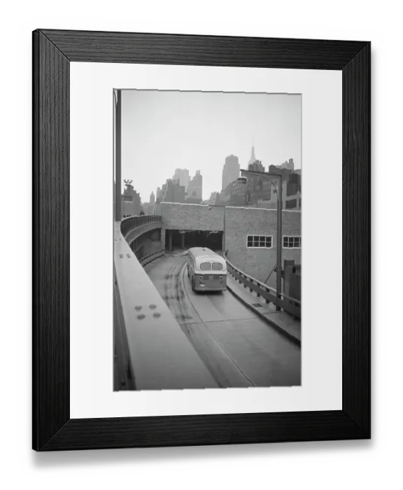 Framed Print : Port Authority Bus Terminal Framed Print : Port Authority Bus Terminal