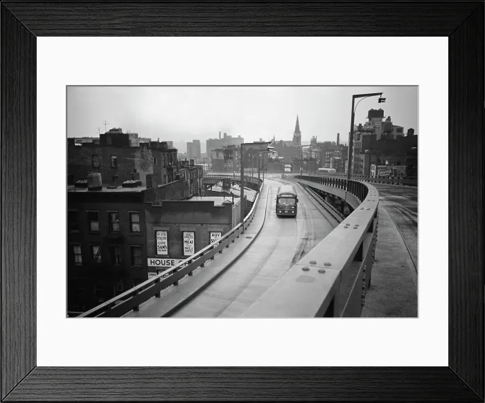 Framed Print : Port Authority Bus Terminal Framed Print : Port Authority Bus Terminal