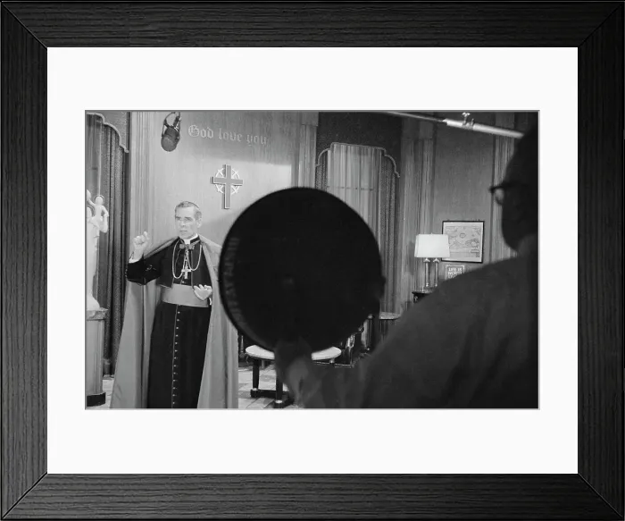 Framed Print : Bishop Fulton J. Sheen Framed Print : Bishop Fulton J. Sheen