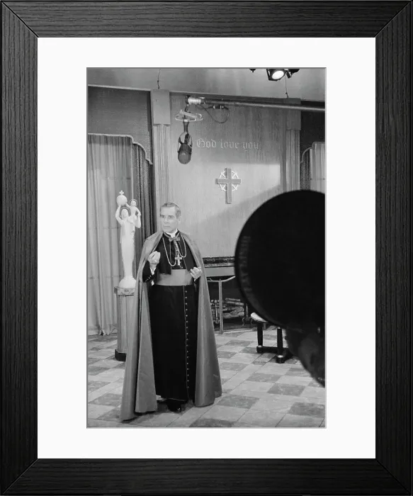 Framed Print : Bishop Fulton J. Sheen Framed Print : Bishop Fulton J. Sheen