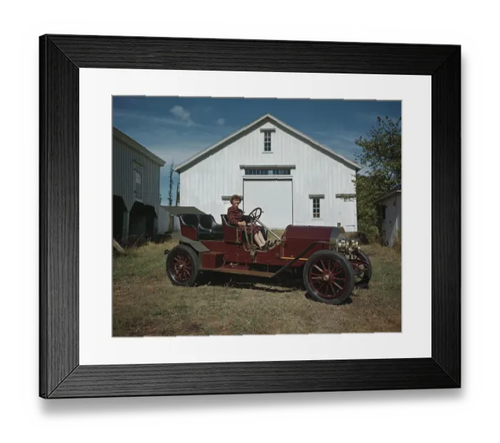 Framed Print : Vintage Vehicle Framed Print : Vintage Vehicle