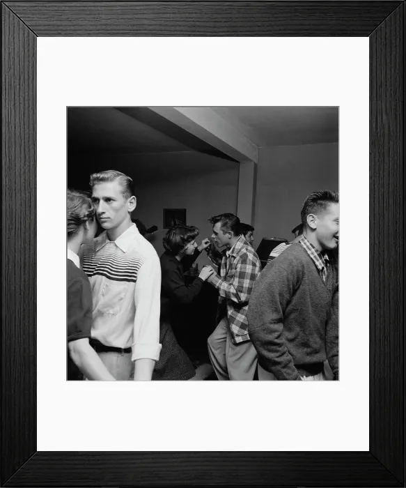 Framed Print : Teenage House Party Framed Print : Teenage House Party