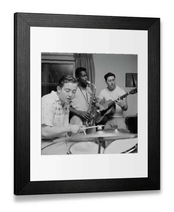 Framed Print : Teenage House Party