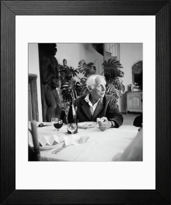 Framed Print : Max Ernst. German artist Max Ernst (1891 - 1976) in France, circa 1955 Framed Print : Max Ernst. German artist Max Ernst (1891 - 1976) in France, circa 1955