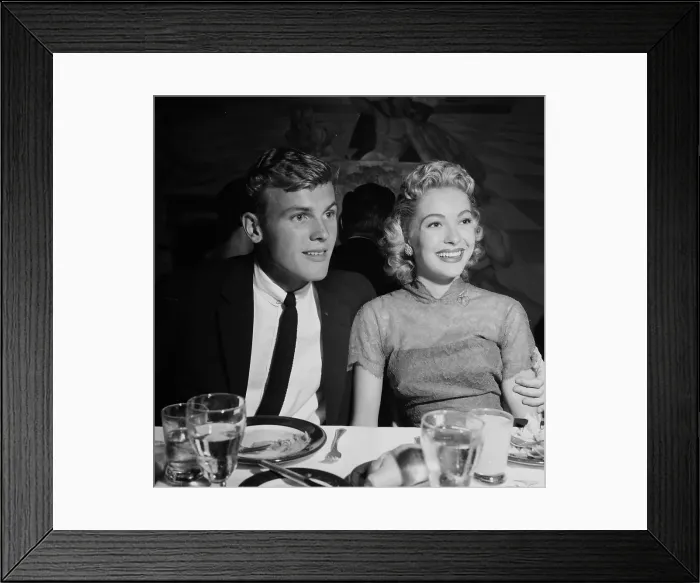 Framed Print : Tab Hunter Framed Print : Tab Hunter