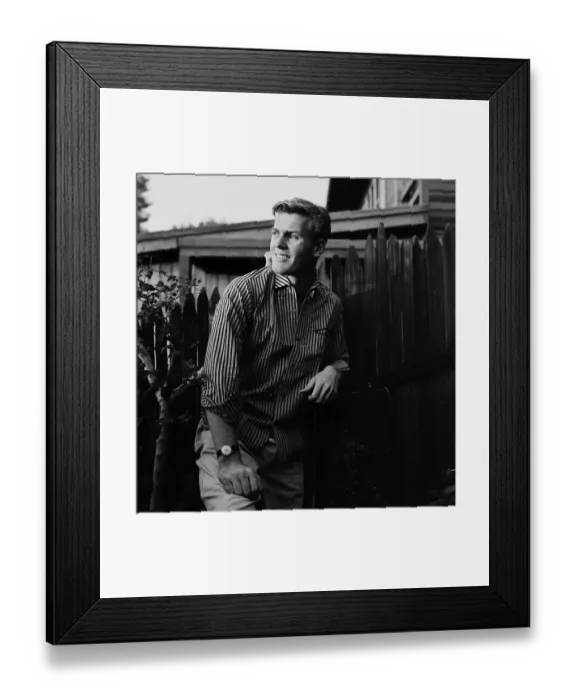 Framed Print : Tab Hunter Framed Print : Tab Hunter