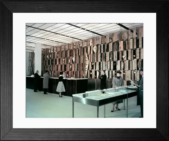 Framed Print : Manufacturers Trust Company Framed Print : Manufacturers Trust Company