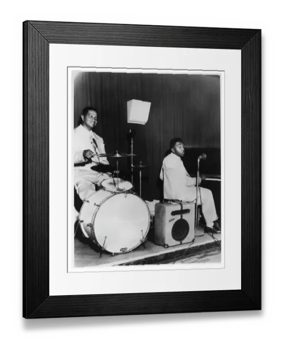 Framed Print : Floyd Dixon Performing Framed Print : Floyd Dixon Performing