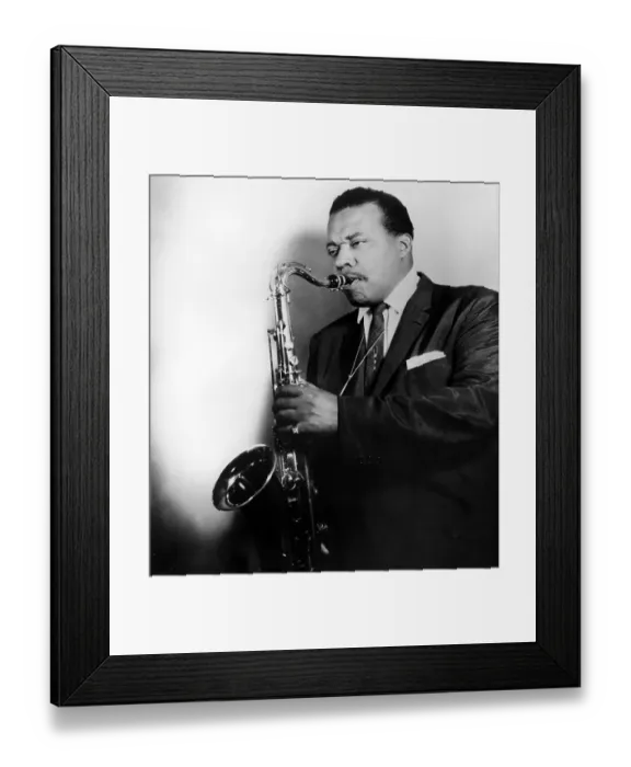 Framed Print : Gene Ammons Portrait Framed Print : Gene Ammons Portrait