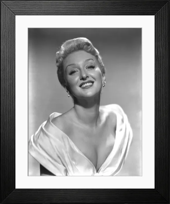 Framed Print : Celeste Holm Portrait Session Framed Print : Celeste Holm Portrait Session