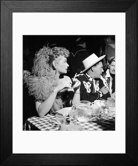 Framed Print : Lucille And Desi Framed Print : Lucille And Desi