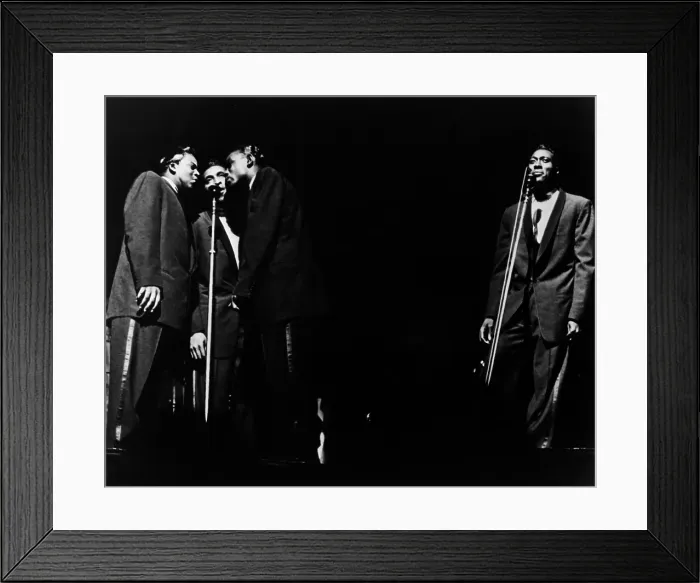 Framed Print : Moonglows Performing Framed Print : Moonglows Performing