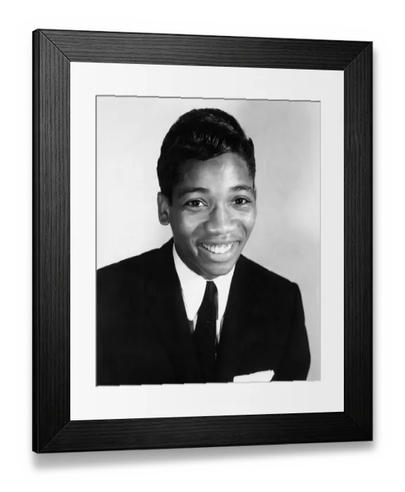 Framed Print : Little Willie John Portrait Framed Print : Little Willie John Portrait